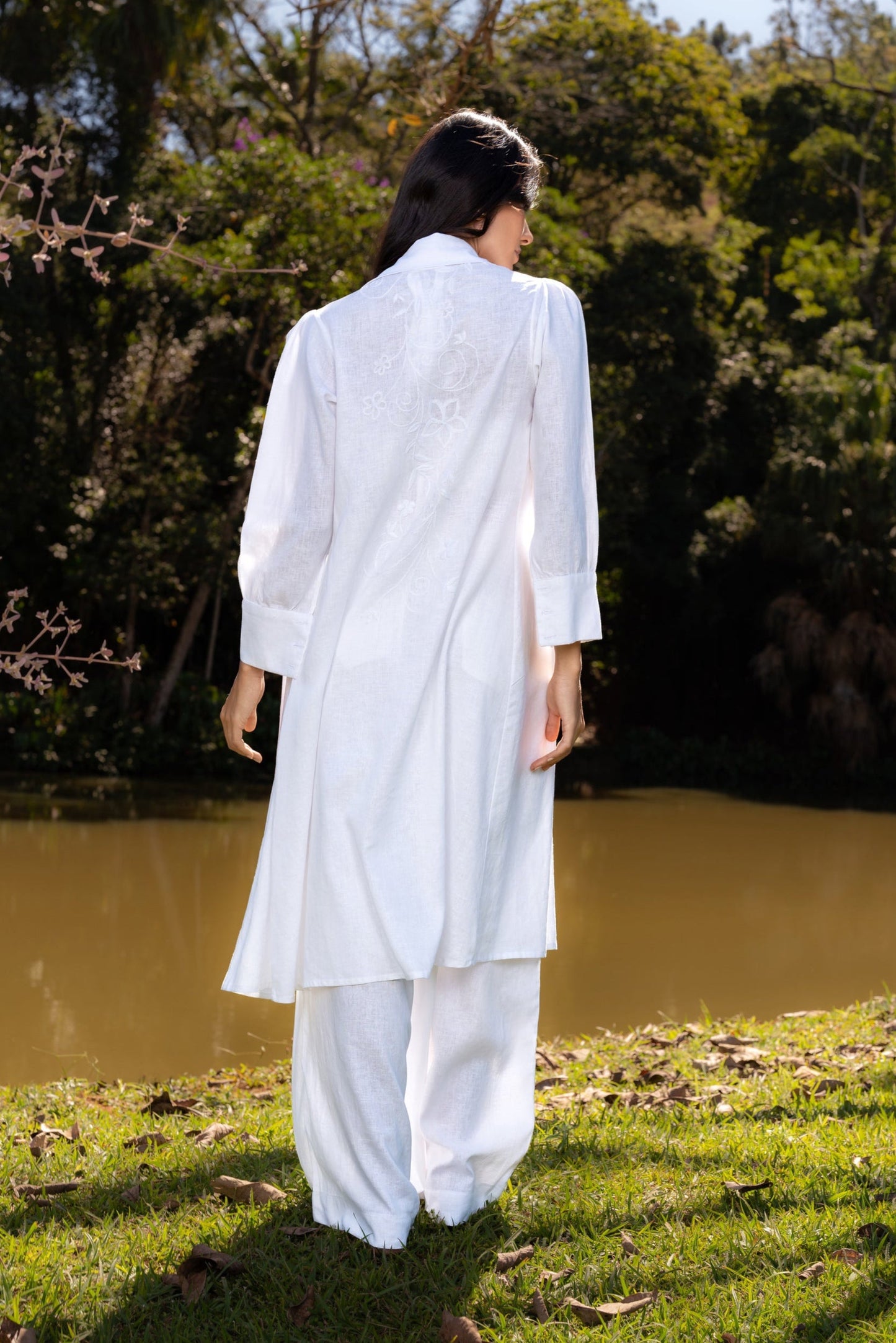 CALÇA PANTALONA VITÓRIA - Branco