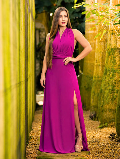 VESTIDO FLORENCE - Fúcsia