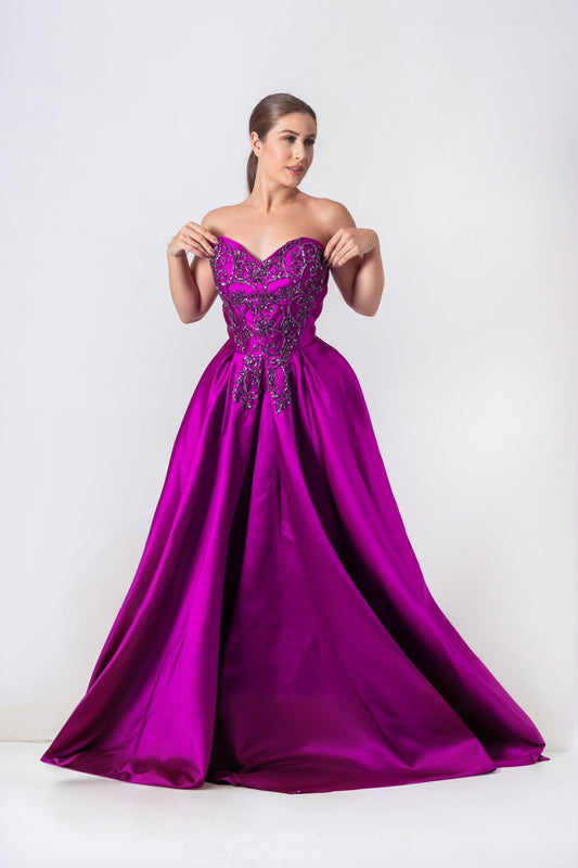 VESTIDO TOURNUS - Fúcsia