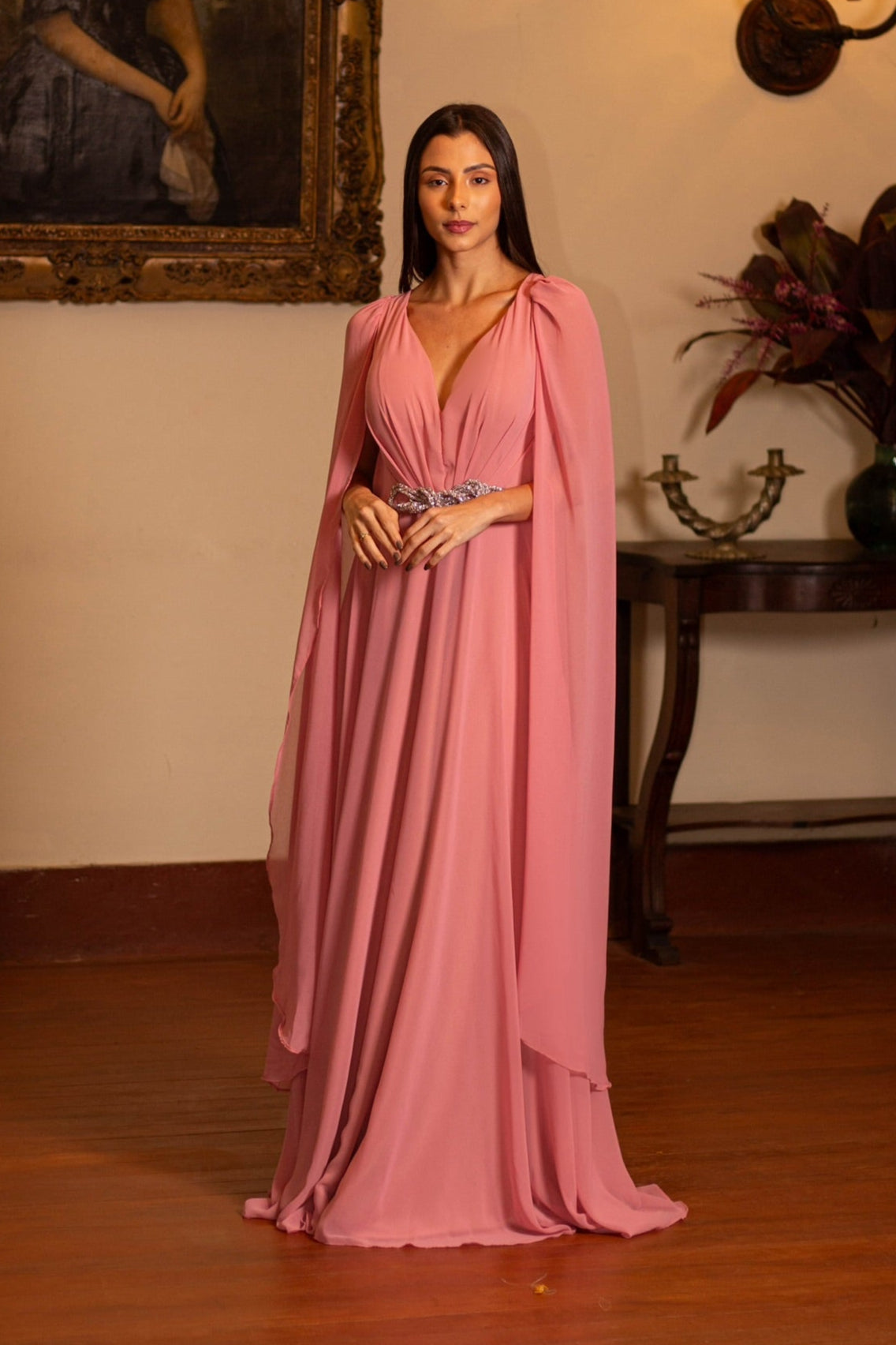 VESTIDO VERSAILLES - Rosê