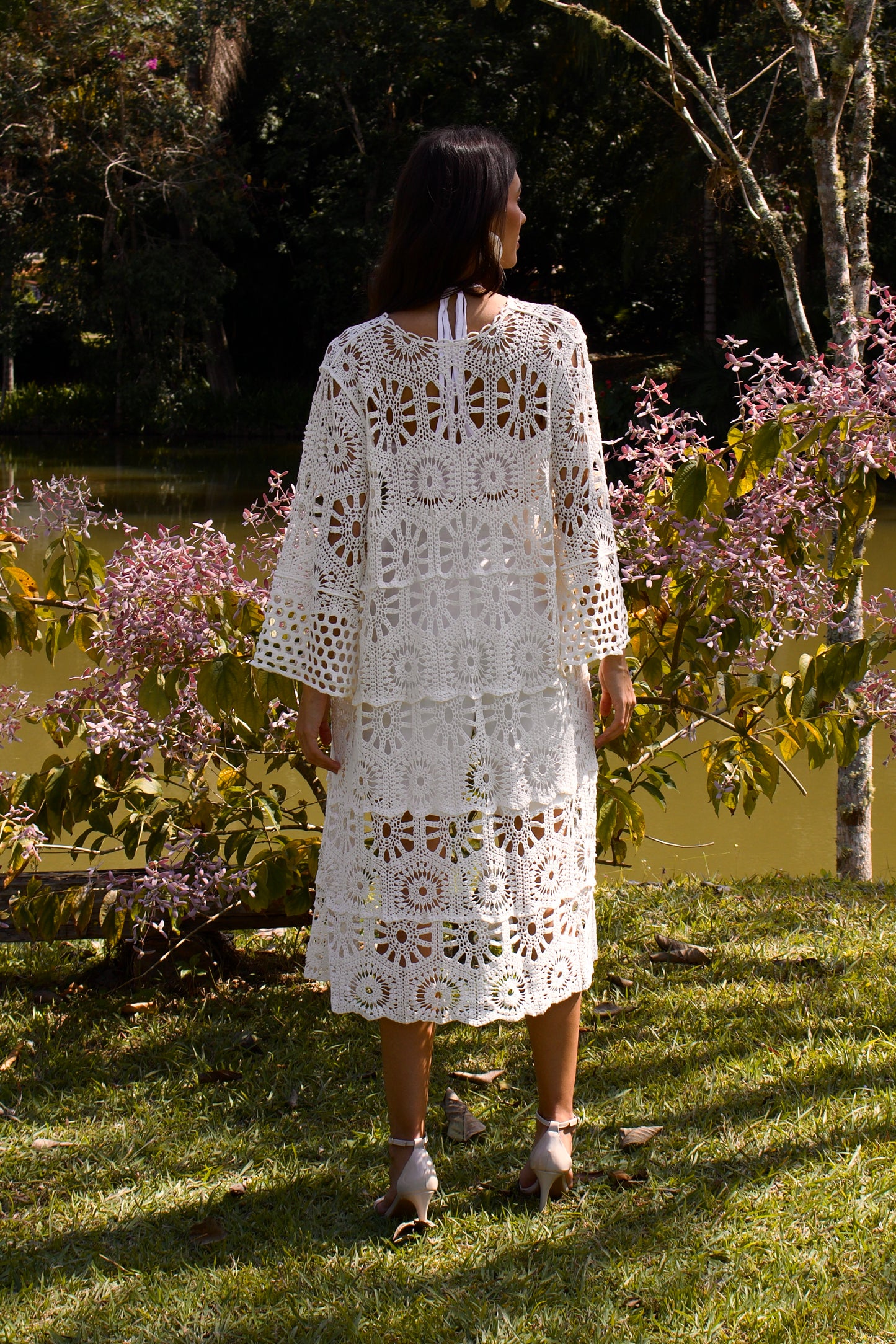 ROBE DE CROCHET TAPAJÓS CROCHET - Off White