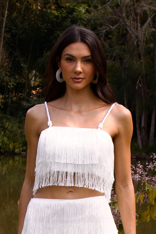 TOP CROPPED ITAPOÁ - Branco