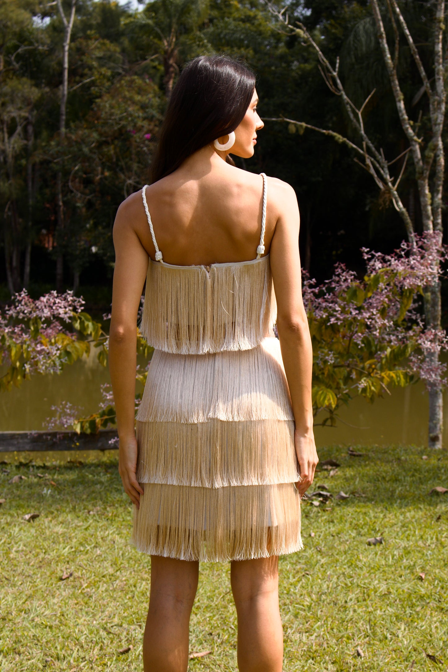 SAIA CURTA TAIPU - Off White