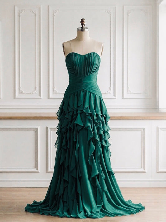 VESTIDO POSITANO - Verde Esmeralda