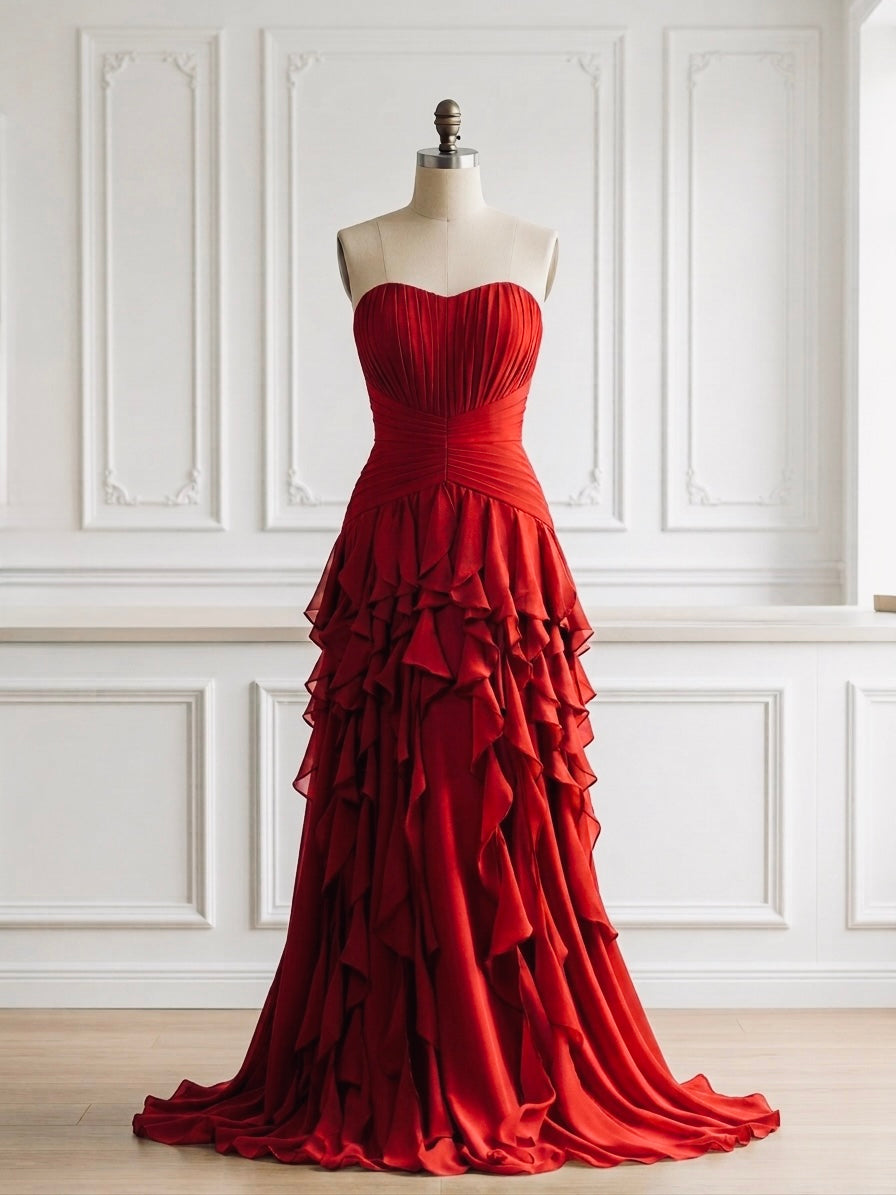 VESTIDO POSITANO - Vermelho