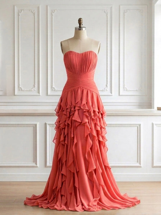 VESTIDO POSITANO - Coral