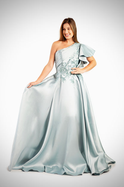 VESTIDO ORLÉANS - Azul Serenity