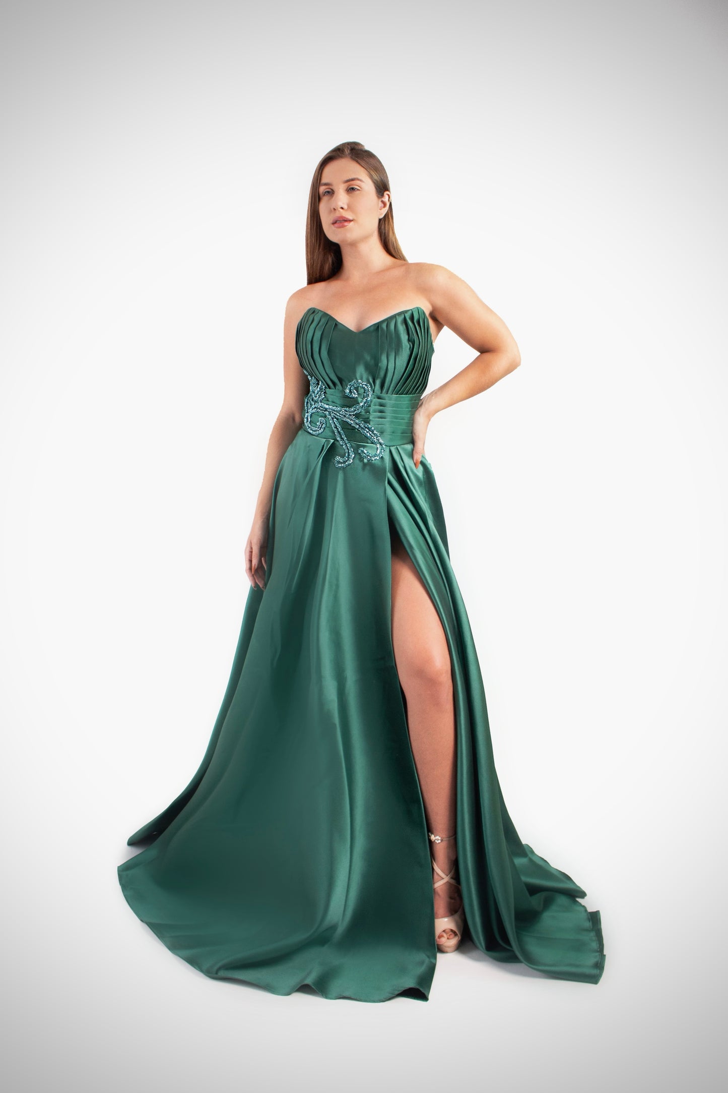 VESTIDO MEGÈVE - Verde Esmeralda