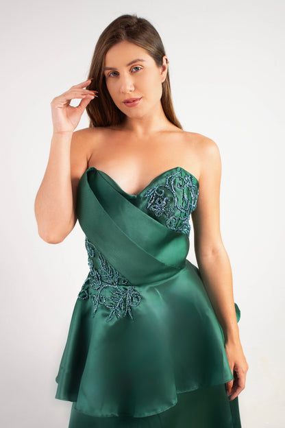 VESTIDO SAINT-RAPHAEL - Verde Esmeralda