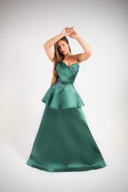 VESTIDO SAINT-RAPHAEL - Verde Esmeralda