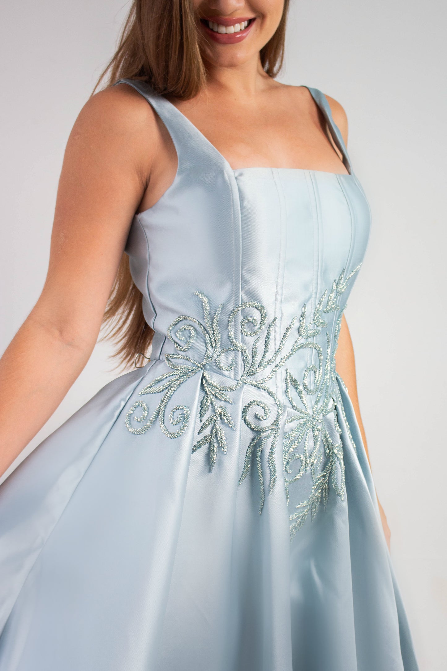 VESTIDO VIENNE - Azul Serenity