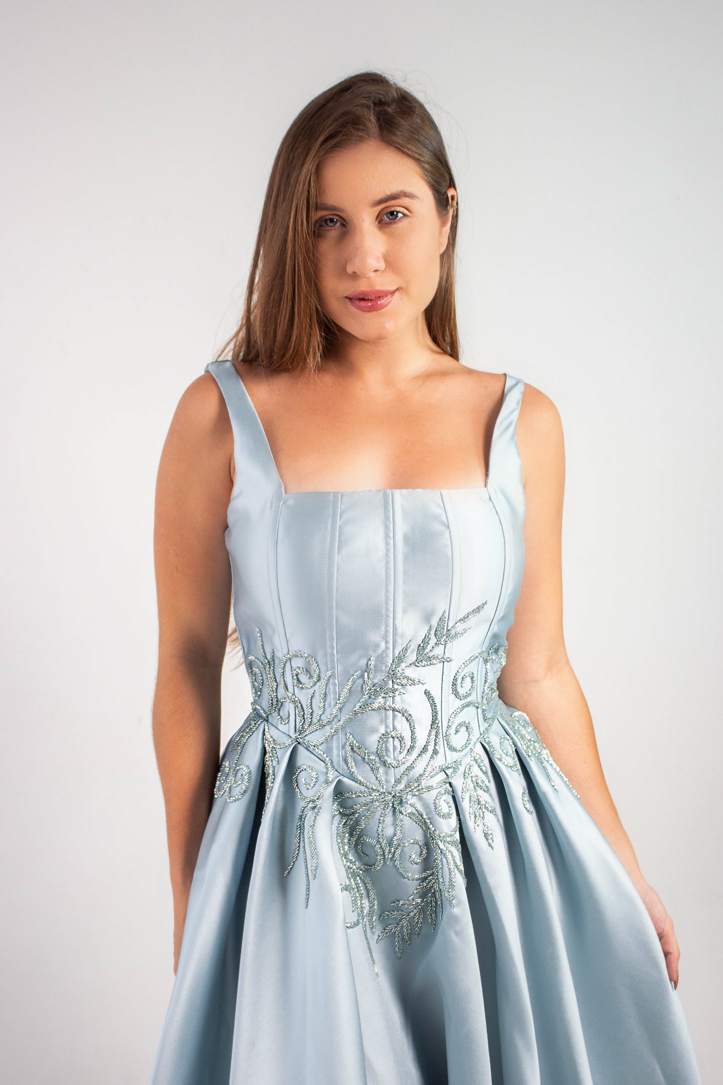 VESTIDO VIENNE - Azul Serenity