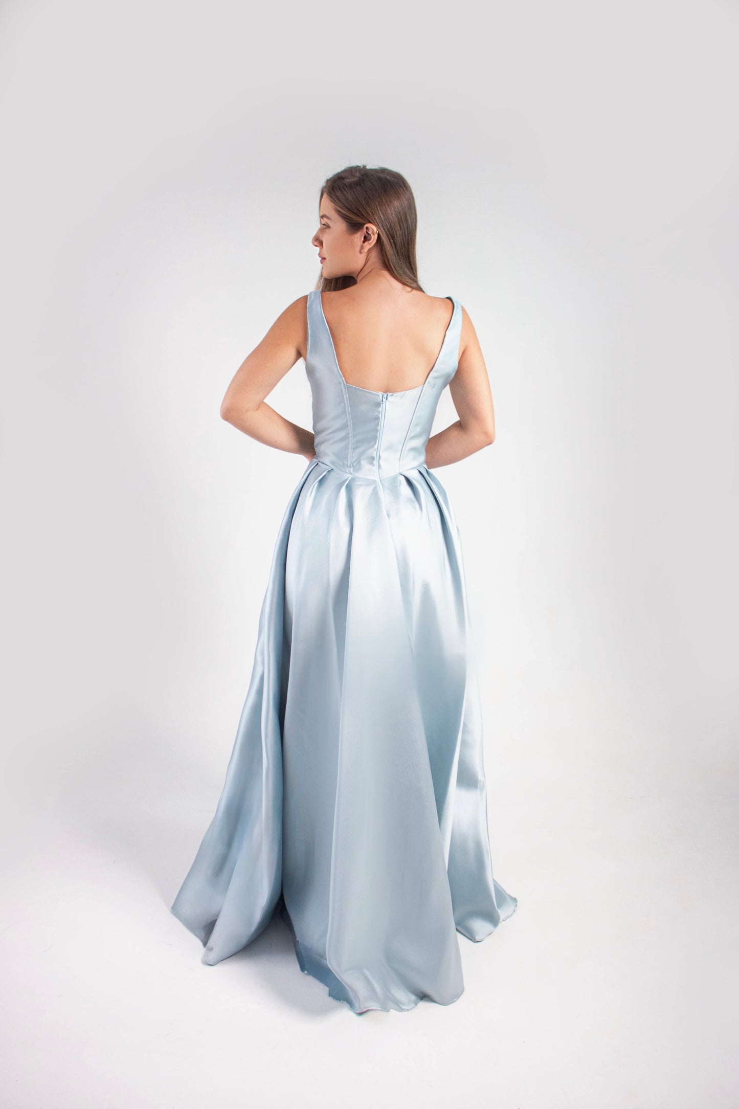 VESTIDO VIENNE - Azul Serenity