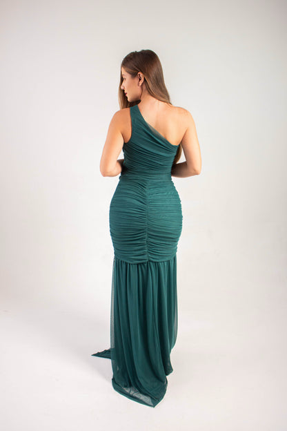 VESTIDO GIVERNY - Verde Esmeralda