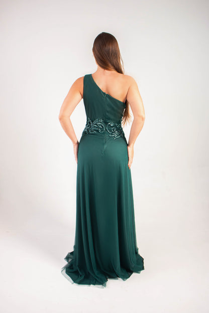 VESTIDO AMBOISE - Verde Esmeralda