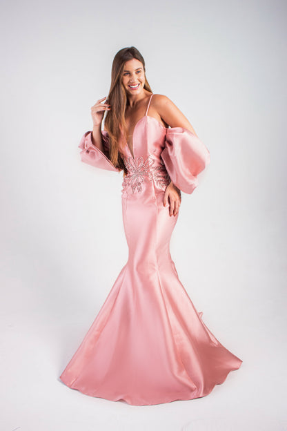 VESTIDO EPERNAY - Rosê