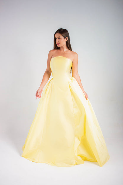 VESTIDO BRAGANÇA - Amarelo