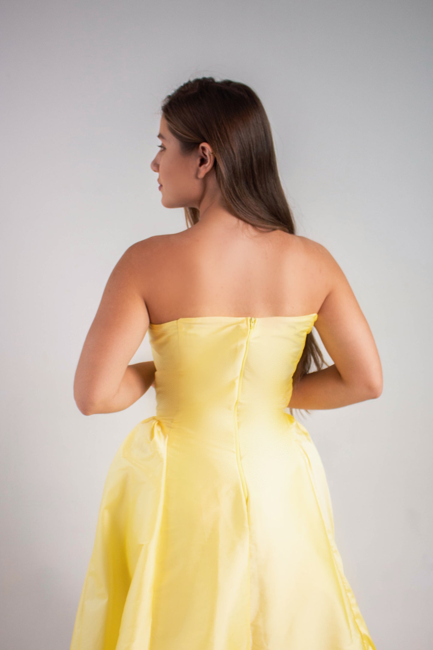 VESTIDO BRAGANÇA - Amarelo