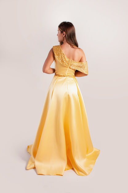 VESTIDO ARBOIS - Amarelo