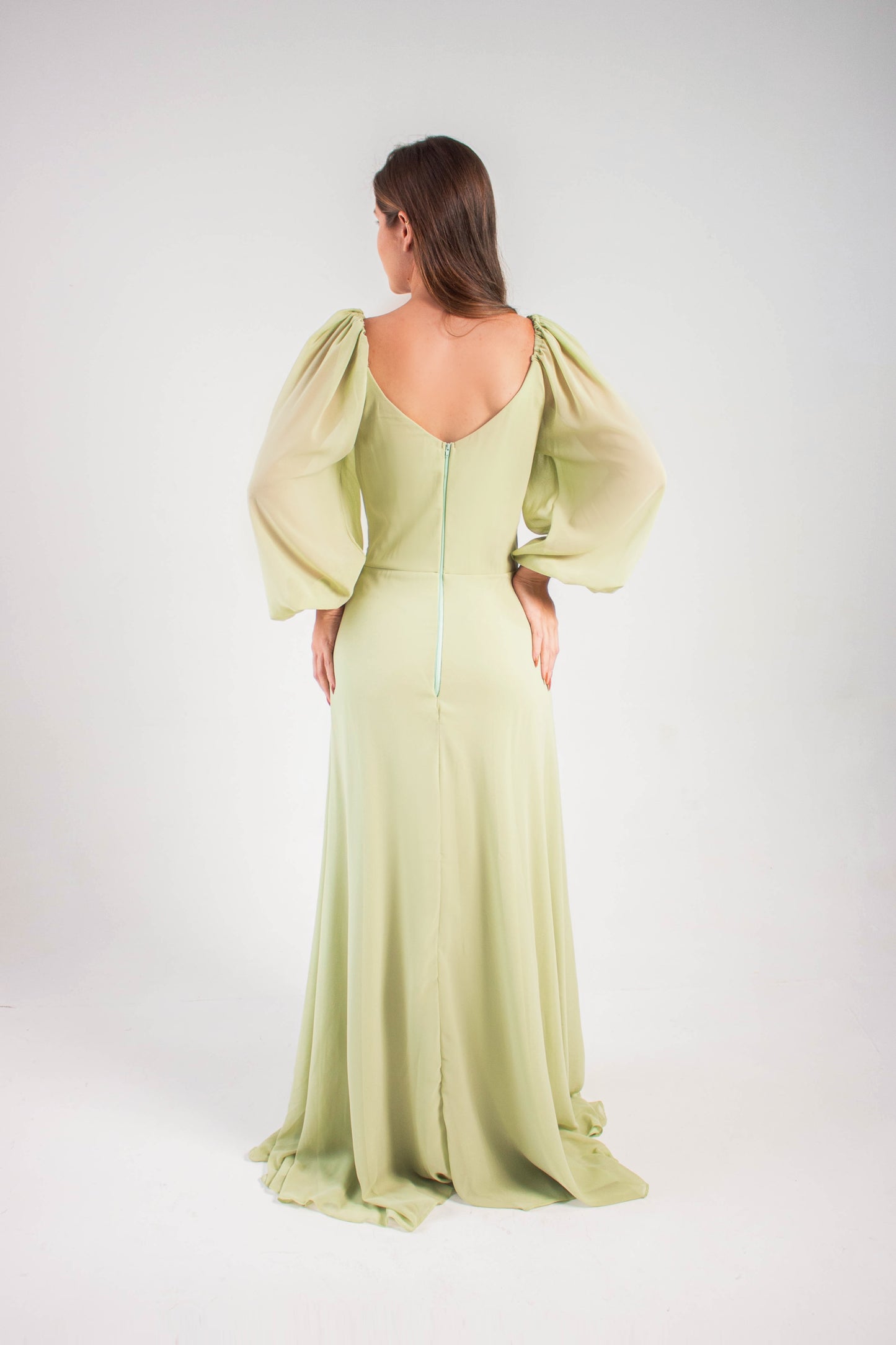 VESTIDO BEJA - Verde Menta