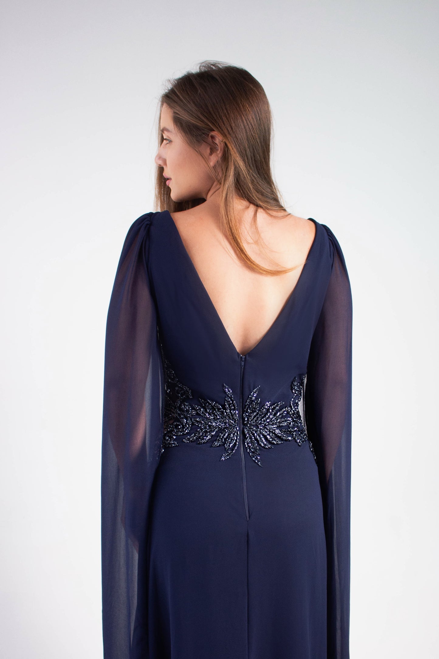 VESTIDO FIGEAC - Azul Marinho