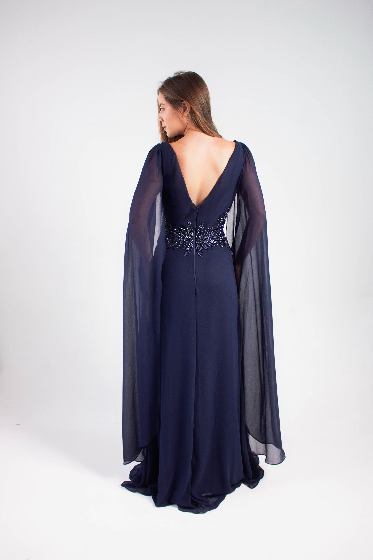 VESTIDO FIGEAC - Azul Marinho