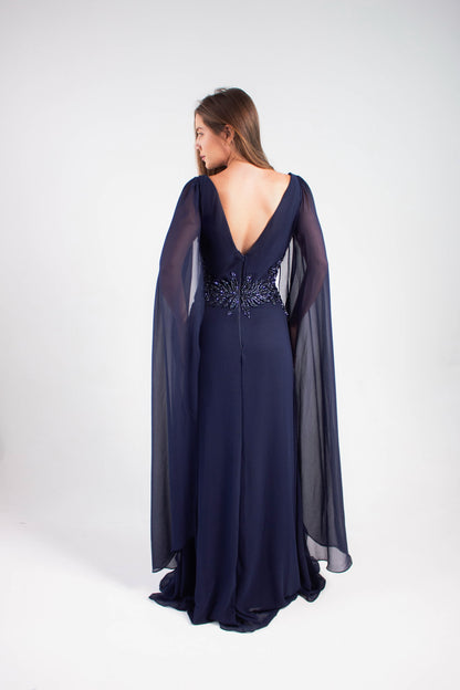 VESTIDO FIGEAC - Azul Marinho