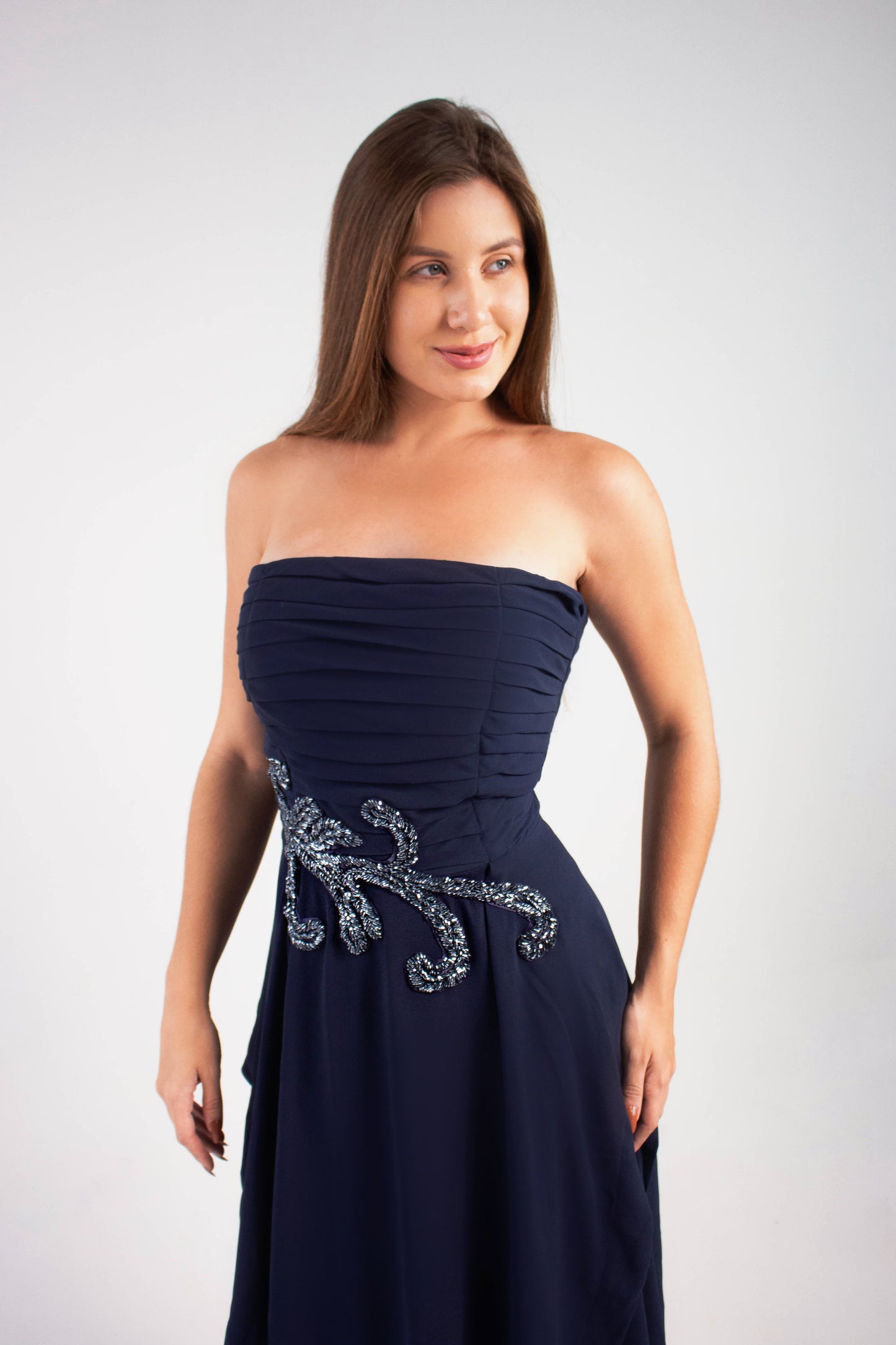 VESTIDO PORTOFINO - Azul Marinho