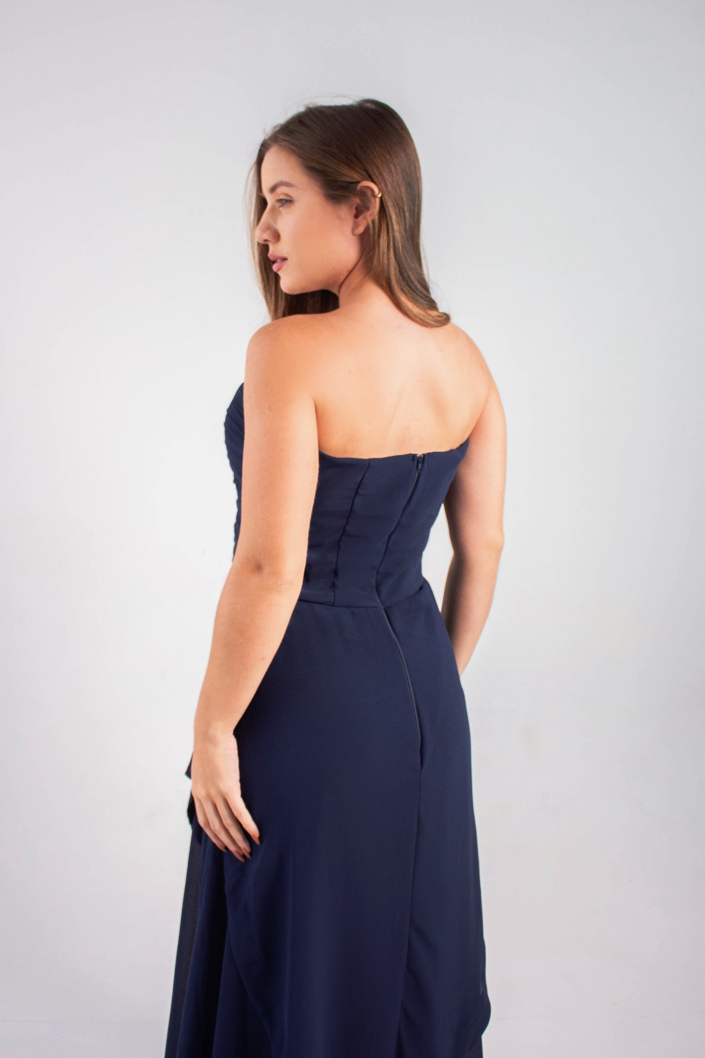 VESTIDO PORTOFINO - Azul Marinho