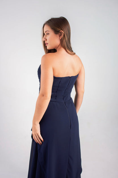 VESTIDO PORTOFINO - Azul Marinho