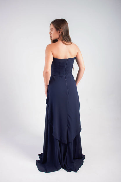 VESTIDO PORTOFINO - Azul Marinho