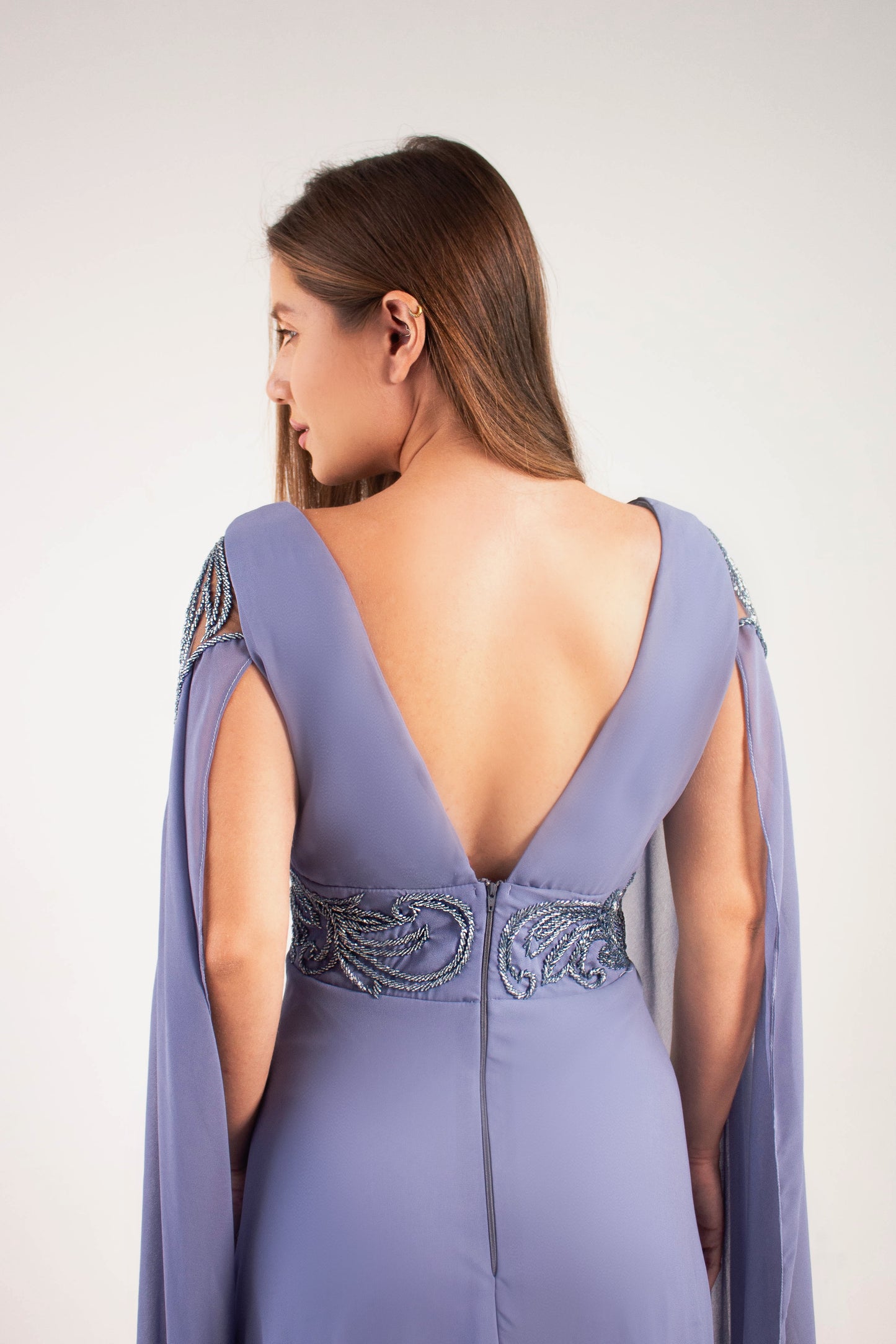 VESTIDO LOURDES - Azul Serenity