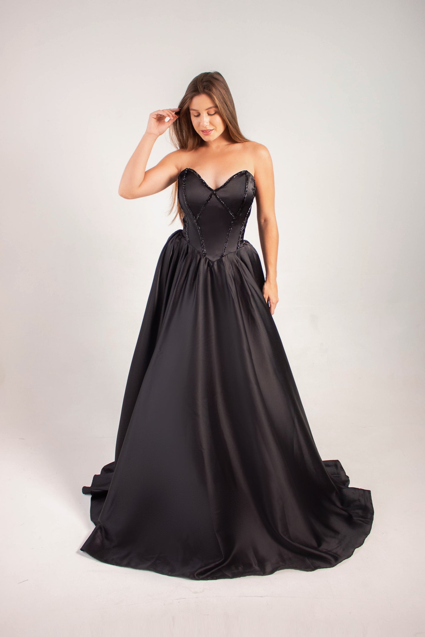 VESTIDO CHAMBORD - Preto