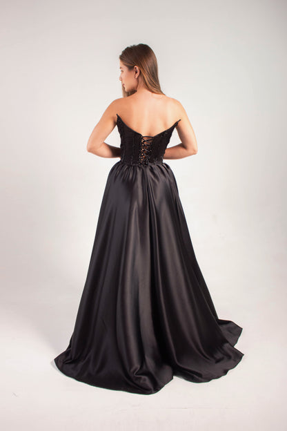 VESTIDO CHAMBORD - Preto