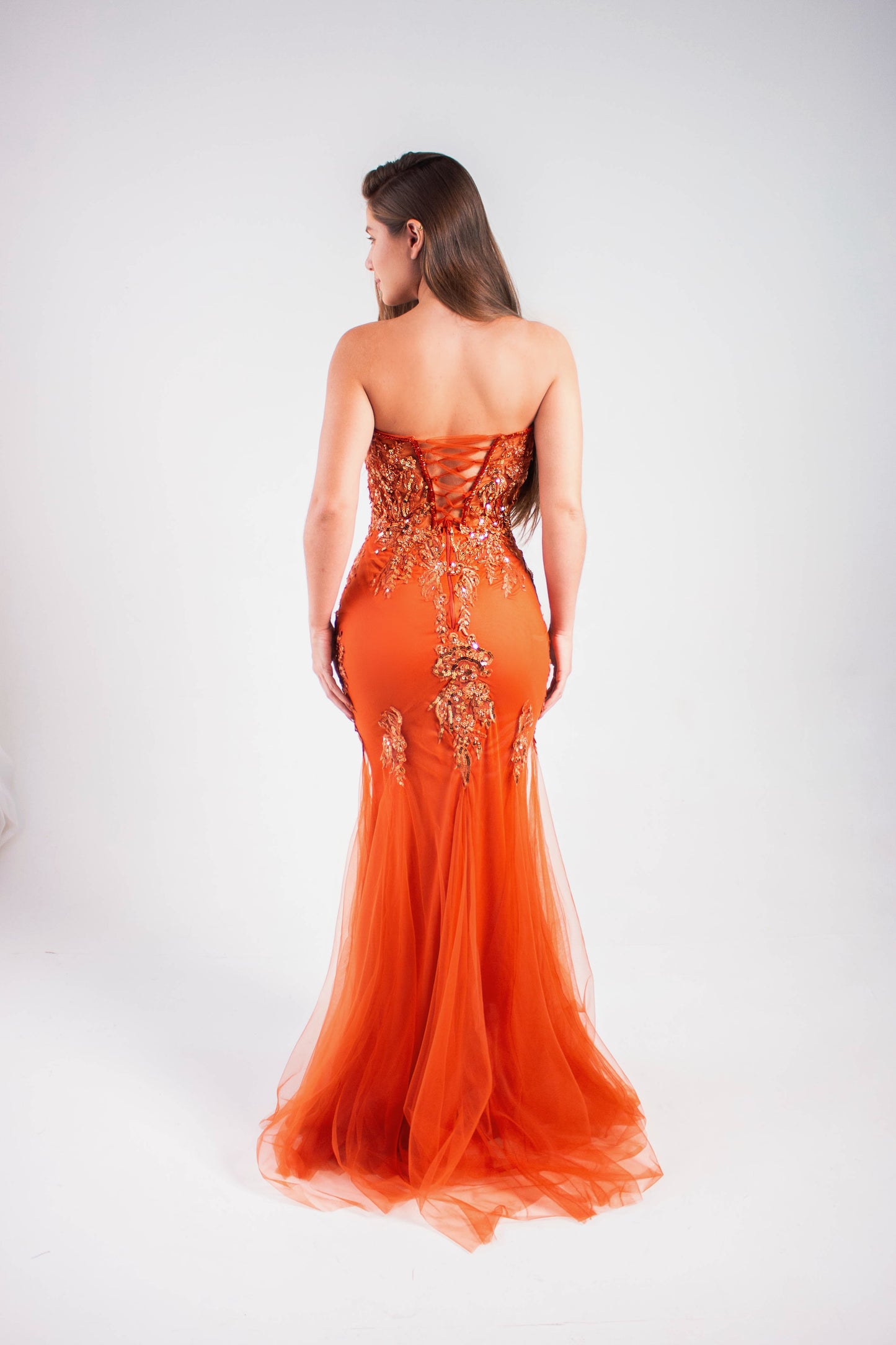 VESTIDO CALAIS - Terracota