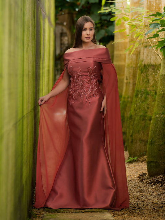 VESTIDO AGATHA - Rosa Canela
