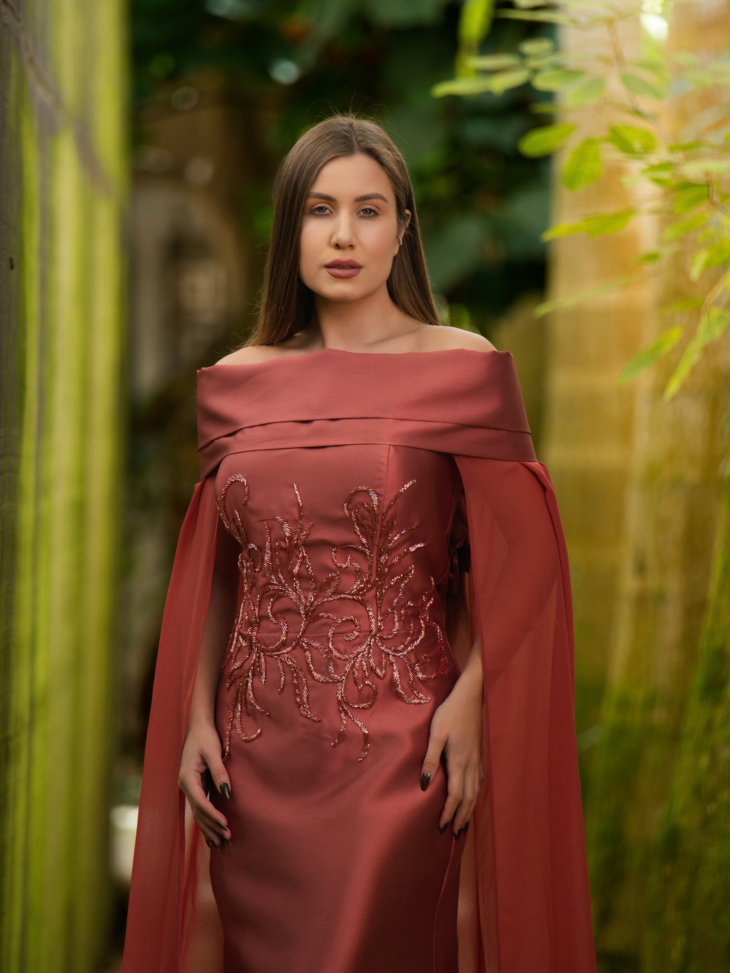 VESTIDO AGATHA - Rosa Canela