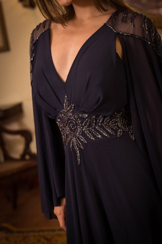 VESTIDO LILLE - Azul Marinho