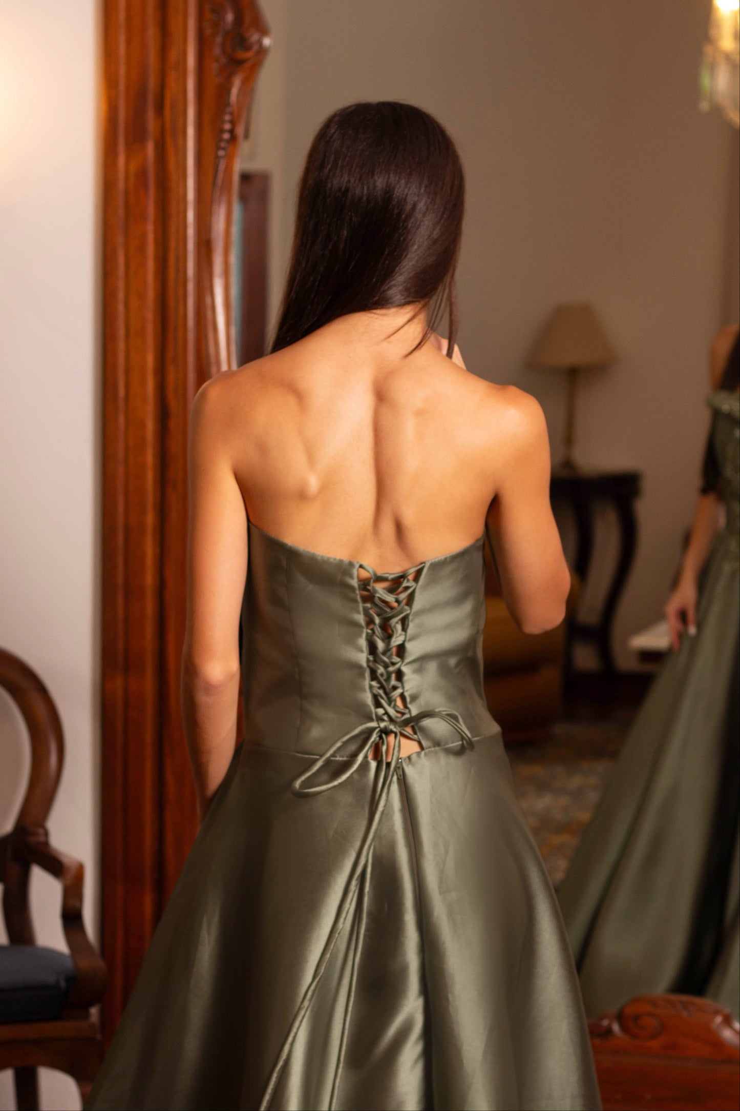 VESTIDO PISA - Verde Oliva