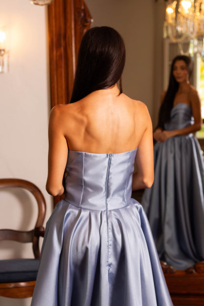 VESTIDO DIAMANTINA - Azul Serenity