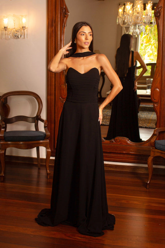 VESTIDO ELDORIA - Preto