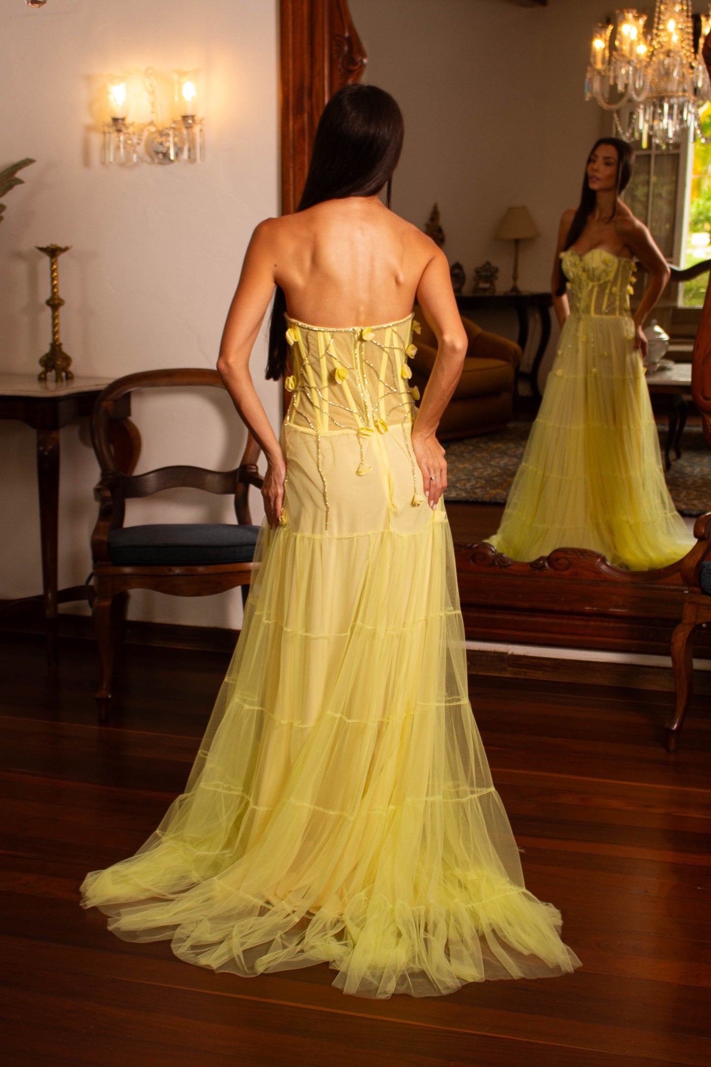 VESTIDO CARMEL - Amarelo