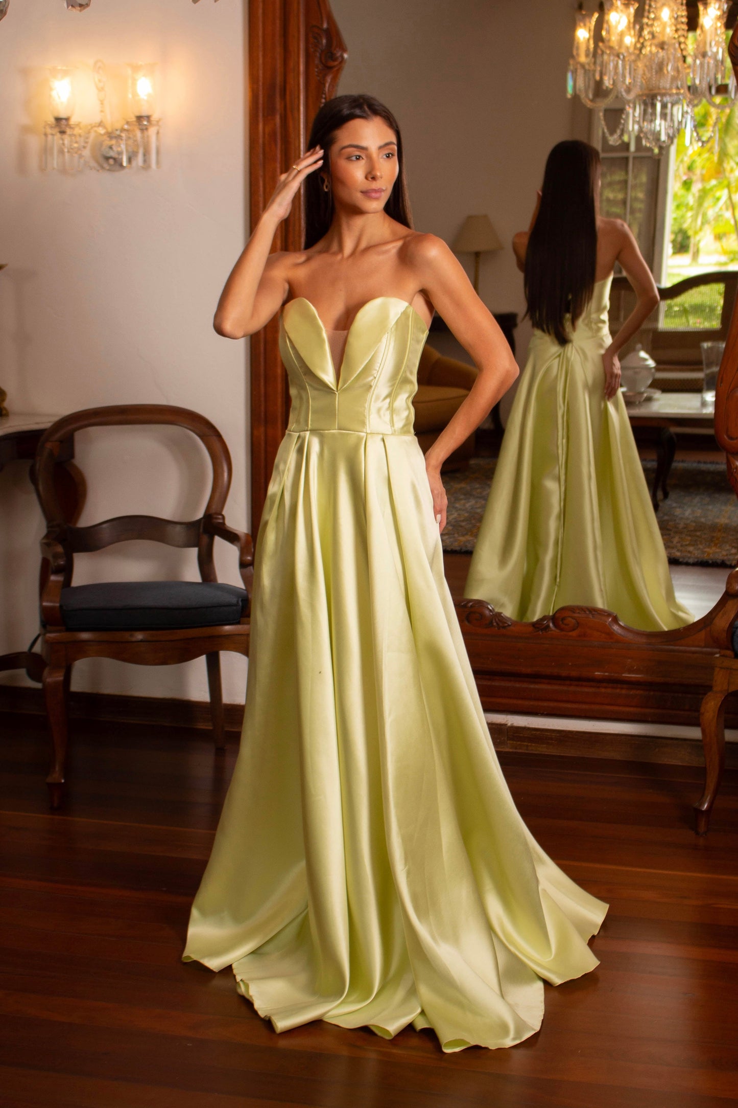 VESTIDO LEUVEN - Verde Lima