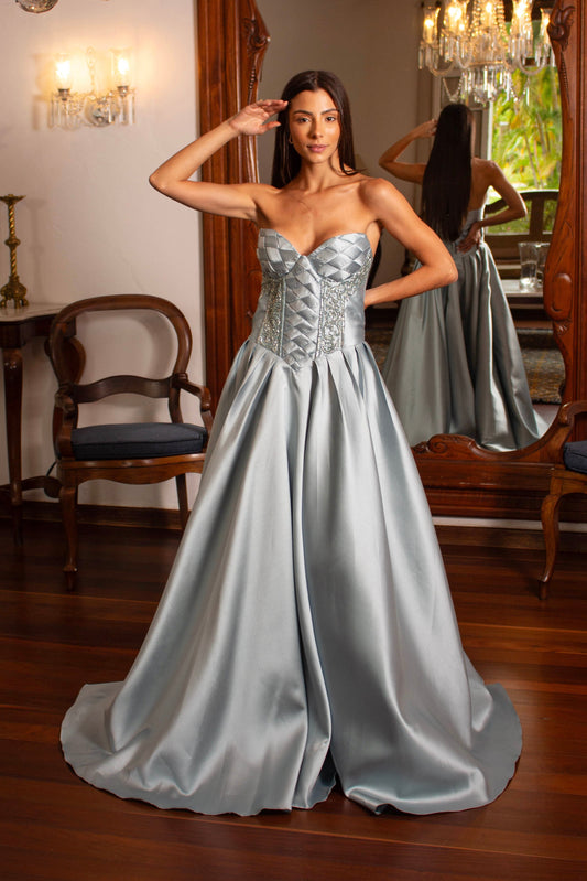 VESTIDO DOHA - Azul Serenity