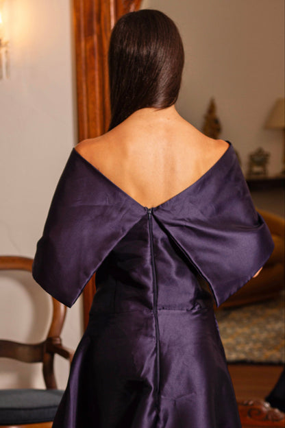 VESTIDO AVALON - Azul Marinho
