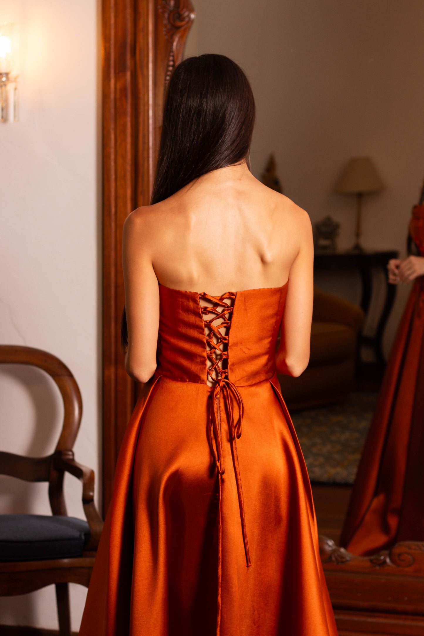 VESTIDO NARA - Terracota