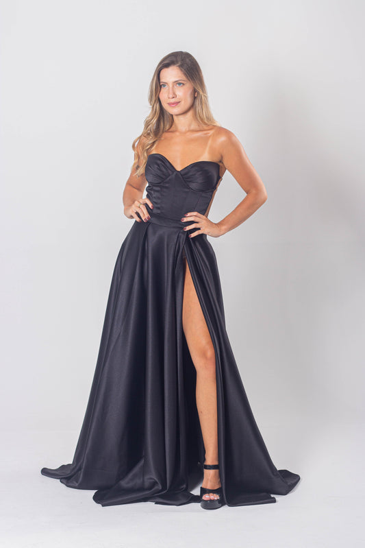 VESTIDO VIGO - Preto