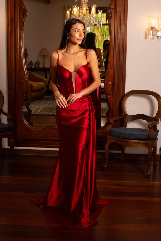 VESTIDO PETRA - Vermelho