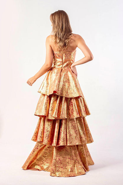 VESTIDO VANCOUVER - Dourado