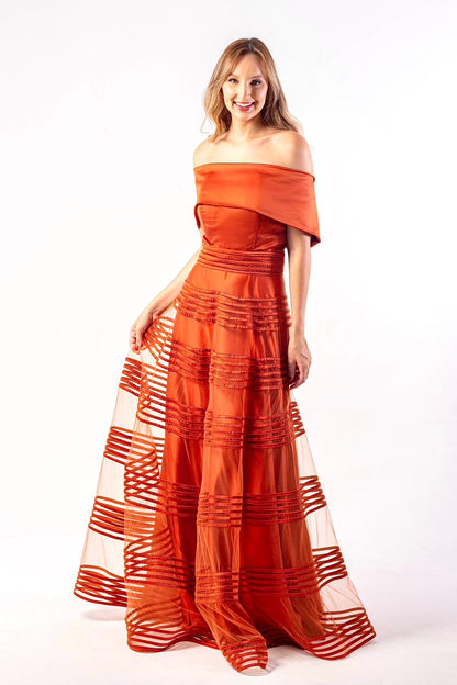 VESTIDO CASCAIS - Terracota